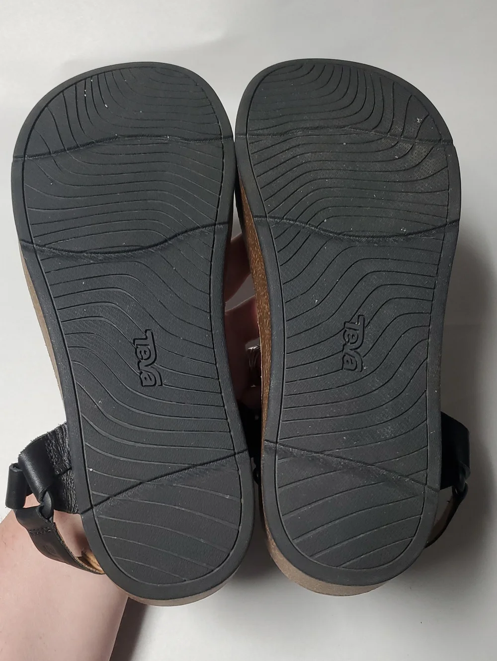 Teva Womens Madera Wedge Sandal Size 8.5 Black Platform